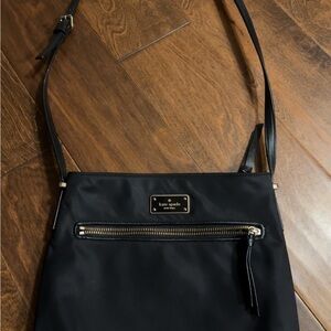 Kate Spade Black Nylon Crossbody Bag